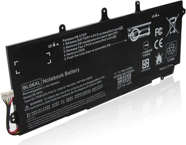 Main image of 11.1V Battery for HP EliteBook Folio 1040 G2 L7Z22PA L9S82PA F6R38AV F2R72UT L7Z22PA L9S82PA