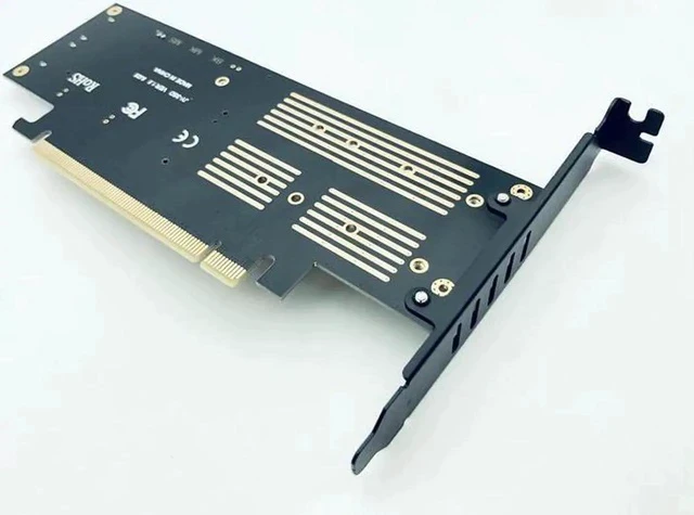 Alt view image 2 of 6 - Add On Cards SATA M.2 Adapter PCIE M.2 to SATA SSD M.2 SATA Adapter NVME M Key + AHCI NGFF B Key + MSATA 3in1 Riser Card