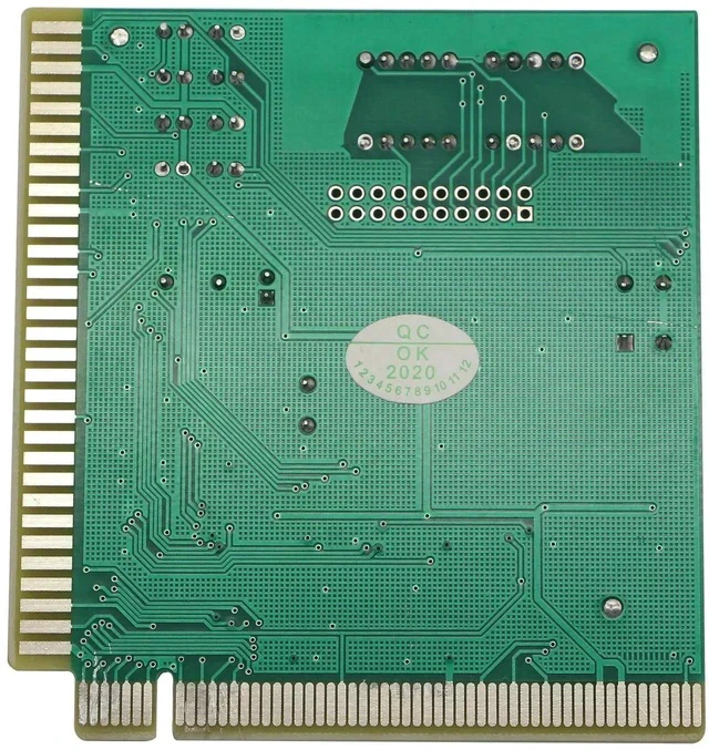 Alt view image 6 of 6 - PC Diagnostic 4-Digit Card,Module Board Test & Measuring Module PC Computer Mother Board Debug Post Card Analyzer PCI Motherboard Tester Diagnostics Display for Desktop PC