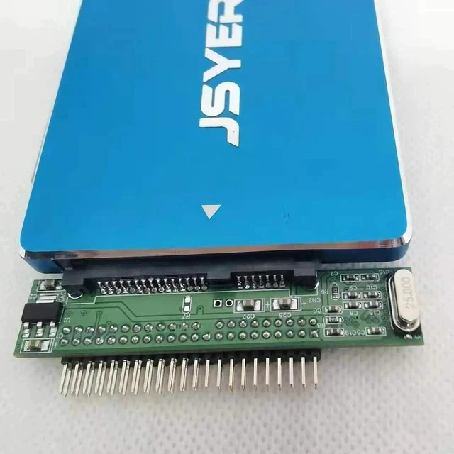 Alt view image 3 of 3 - Laptop SATA to IDE Adapter, Convert 2.5 Inch Serial ATA HDD Hard Disk Drive or SSD to 44 Pin Male PATA Port (Parallel Type)
