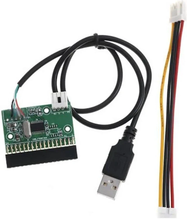 Alt view image 2 of 3 - 1pc 3.5" Floppy Drive Connector 34 PIN 34P To USB Cable Adapter PCB Board