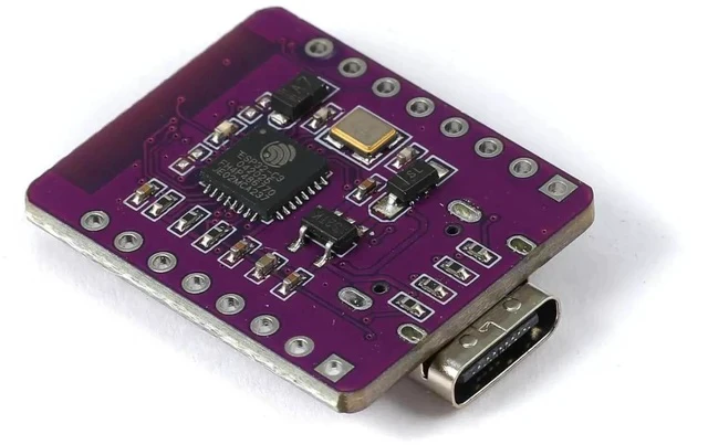 Alt view image 3 of 3 - ESP32-C3 with 0.42 Inch OLED Development Board ESP32 Supermini Development Board ESP32 Development Board WiFi Bluetooth 3pcs