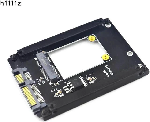 Main image of mSATA to SATA Adapter Mini PCIe mSATA SSD to 2.5" SATA3 Drive Converter Card Adaptor Support Full High mSATA SSD for Computer PC