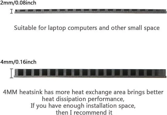 Alt view image 5 of 5 - M.2 Pci-E Nvme 2280 Ssd Heatsink Pure Copper Heat Sink,High Performance Ssd Radiator With Thermal Pad For Ps5/Laptop/Pc 2280 Ngff Solid State Disk Cooler(70X20X2Mm)