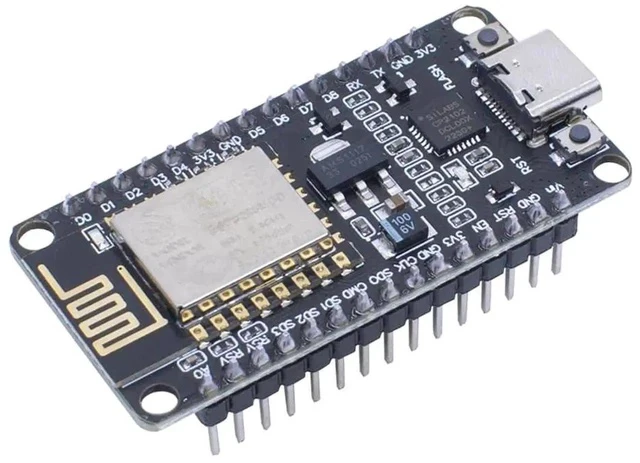 Alt view image 7 of 7 - 3pcs ESP8266 NodeMCU Lua ESP-12E CP2102 USB C Type-C Interface IOT Internet of Things Wireless WiFi Development Board Module