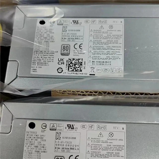 Alt view image 4 of 5 - 1pc 550W Switching Power Supply for 480 400 G3/G4/G5/G6 280 282 285 288 600 800 MT PA-5551-1HA PCK026 L75200-004 L75200-001