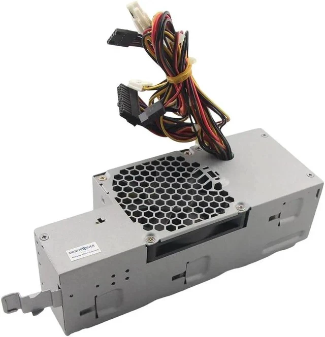 Alt view image 4 of 6 - For D-ell Optiplex XE SFF Power Supply Y738P D499R Y738P L280E-01 280W Psu