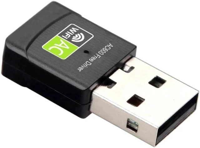 Alt view image 3 of 6 - 1pcs USB Wifi Adapter Wireless Network Card USB Wi fi Adapter AC 600Mbps Usb Ethernet Wifi Adapter Antena Wifi Usb NC4507AC
