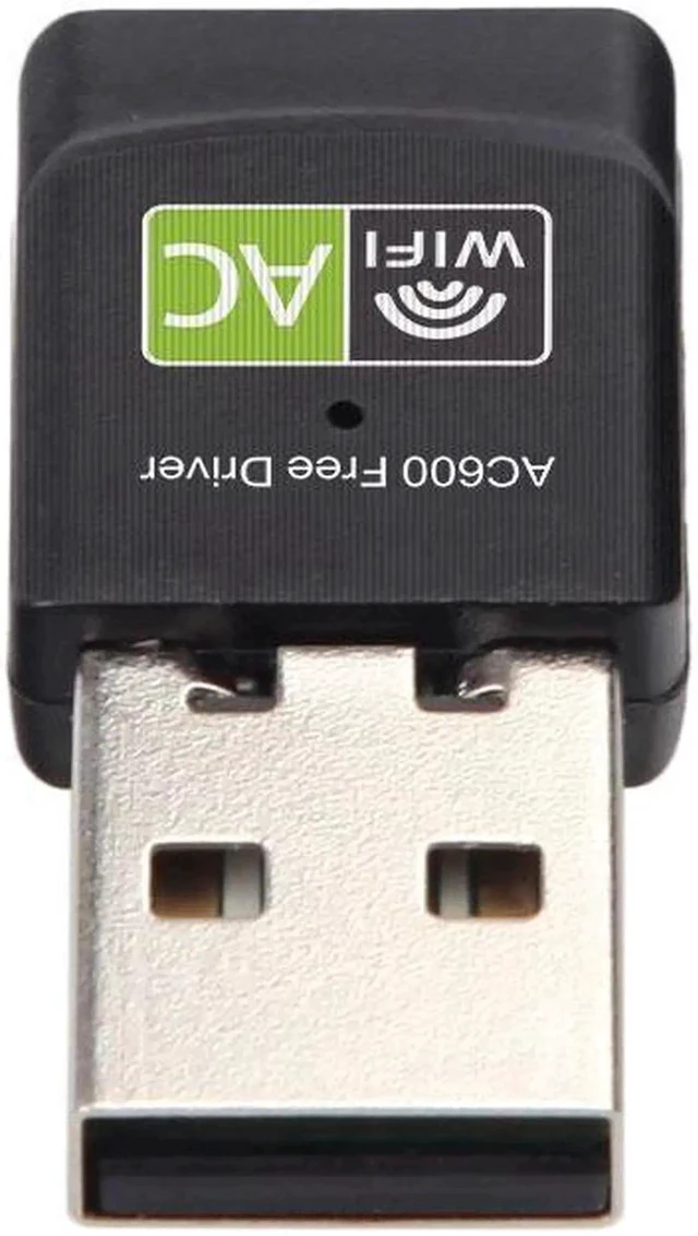 Alt view image 4 of 6 - 1pcs USB Wifi Adapter Wireless Network Card USB Wi fi Adapter AC 600Mbps Usb Ethernet Wifi Adapter Antena Wifi Usb NC4507AC