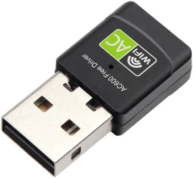Alt view image 5 of 6 - 1pcs USB Wifi Adapter Wireless Network Card USB Wi fi Adapter AC 600Mbps Usb Ethernet Wifi Adapter Antena Wifi Usb NC4507AC