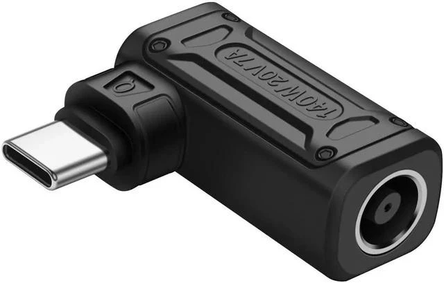 Main image of PD 140W DC6037 to Type C Power Charging Adapter DC 6.0mm x 3.7mm Female (6.0 x 0.6mm) Input to USB C Male Connector with PD Automatic Identification Chip,for Phone,Tablet,Laptop (DC6037 Q)