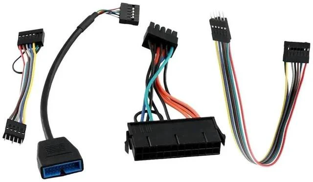 Main image of FOR 4Pc/Set Switch Cable USB Cable Audio Cable PSU ATX Cable For Motherboard M900 To Ordinary Chassis Dedicated