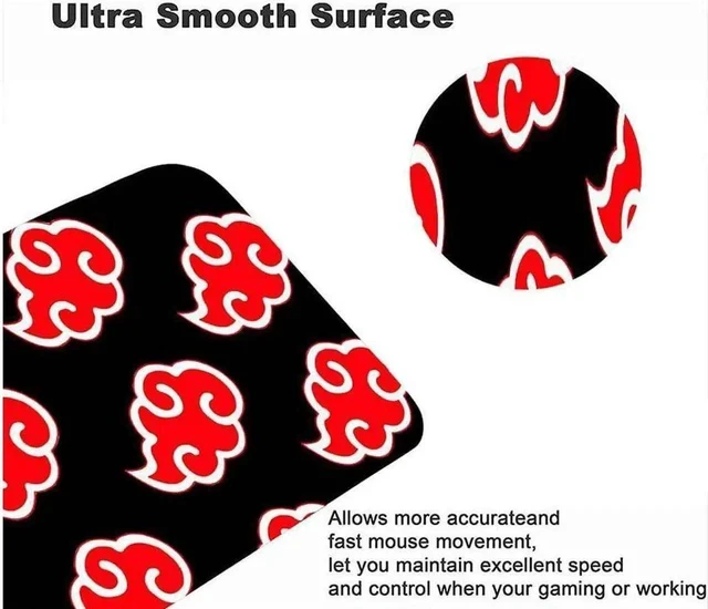 Alt view image 5 of 5 - Gaming Mouse Pad Large Mouse pad Smooth Surface Stitched Edges Ultra Thick Anti-Slip Rubber Base Soft Cloth for Gamer Office Home 31.5" x 11.8" x 0.12"