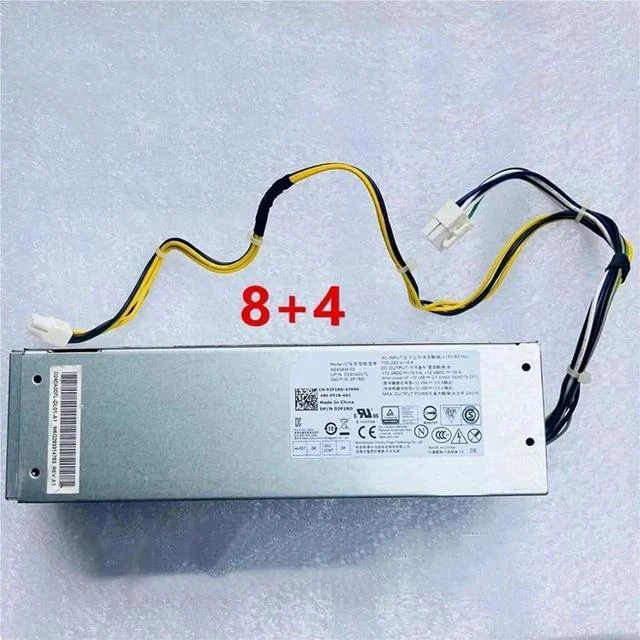 Main image of D240EM-00 for Optiplex 3040 3046 3050 5040 7040 3650 3655 3660 3668 3653 3250 8Pin 240W Power Supply HU240AS-00 AC240NM-00