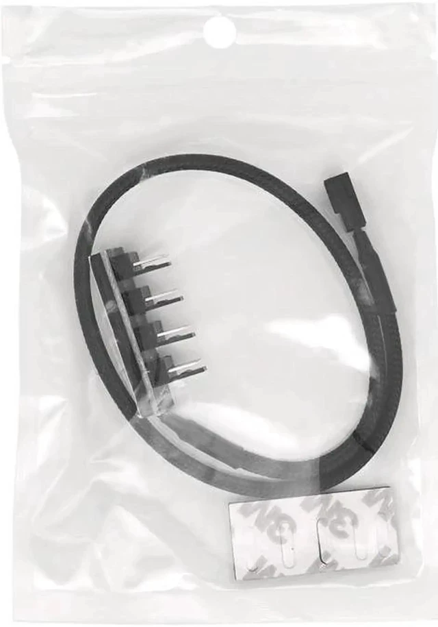 Alt view image 5 of 5 - 1 Female To 4 Male 4-Port Socket Power Cable For 4-Pin PWM Connector Cooling Fan