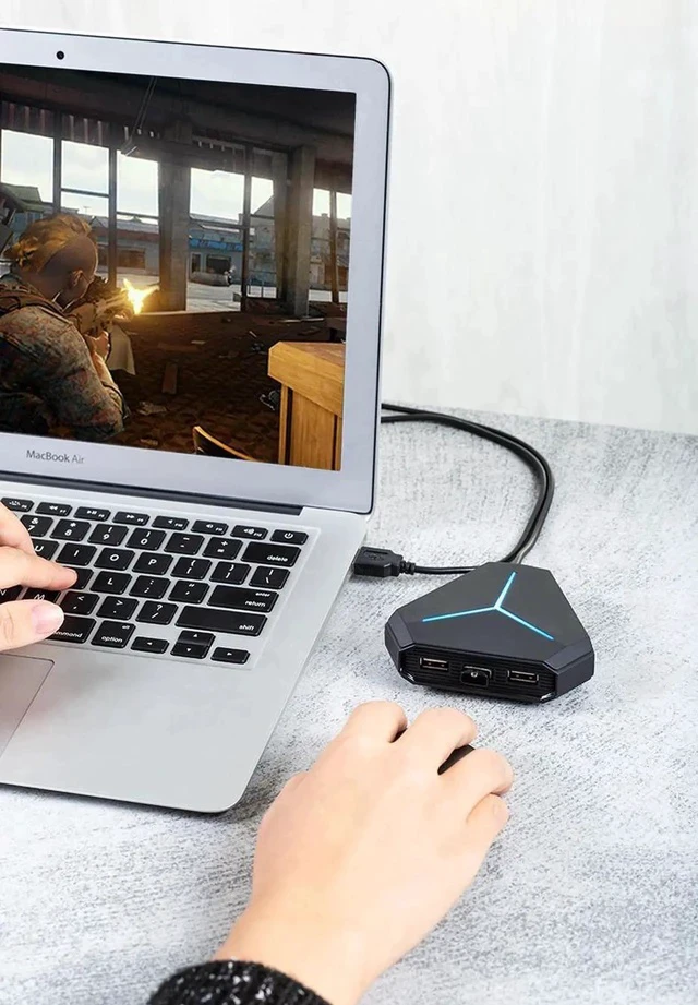 Alt view image 3 of 7 - USB 3.0 Hub Splitter Super Speed 6 Port USB3.0 Ultra Slim Data Hub with LED Indication Compatible with Windows, Mac Os X, and Linux(6USB 3.0)
