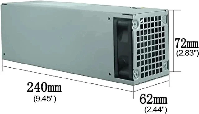 Alt view image 4 of 5 - 255W Power Supply for 3020 7020 9020 SFF H255ES-00