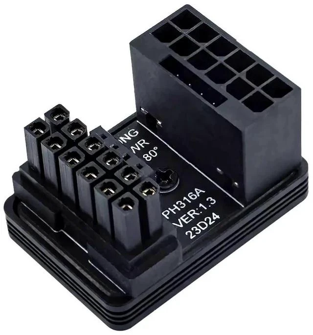 Main image of PCI-E 5.0 Power Modular Adapter 12VHPWR ATX3.0 for 4080 5090TI 16Pin 12+4P Graphics Card 600W Male to Female A-AB01