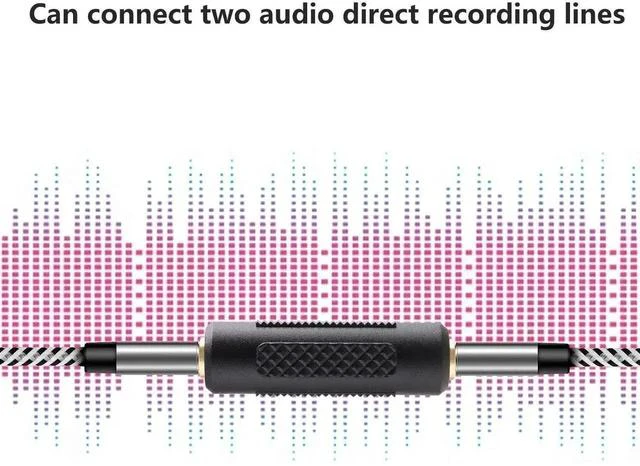 Alt view image 2 of 7 - 3.5mm Stereo Jack to 3.5mm Stereo Jack Adapter Connectors Stereo Coupler Female to Female Gold Plated (Pack of 10)