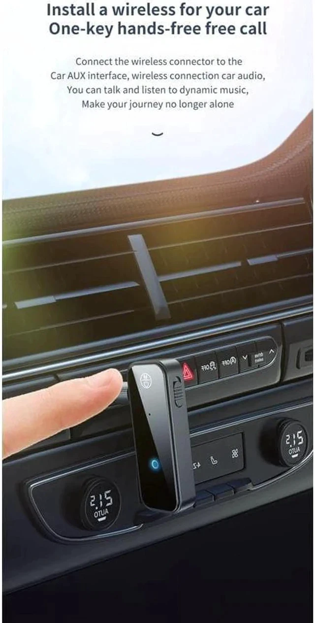 Alt view image 7 of 7 - Bluetooth 5.0 Receiver 3.5mm AUX Jack Audio Wireless Adapter for Car PC Headphones Bluetooth 5.0 Receptor