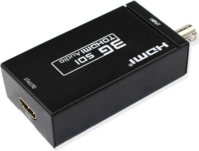 Alt view image 4 of 6 - SDI to HDMI Converter Adapter Mini 3G HD Sdi Hdmi Adapter for SD-SDI, HD-SDI and 3G-SDI Signals