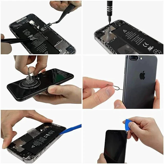 Alt view image 2 of 7 - Professional Computer Repair Tool Kit Precision Laptop Screwdriver Set with 56 Bit AntiStatic Wrist and 24 Repair Tools Suitable for Macbook PC Tablet PS4 Xbox Controller Repair