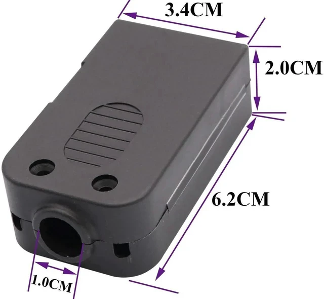 Alt view image 7 of 7 - VGA Screw Terminal Block Adapter D-SUB 15 Pin 3 Row DB15 VGA Male to 16 Pin/Way Female Serial Terminal Breakout Board Connector Signal Module with case (2Pcak/Male)