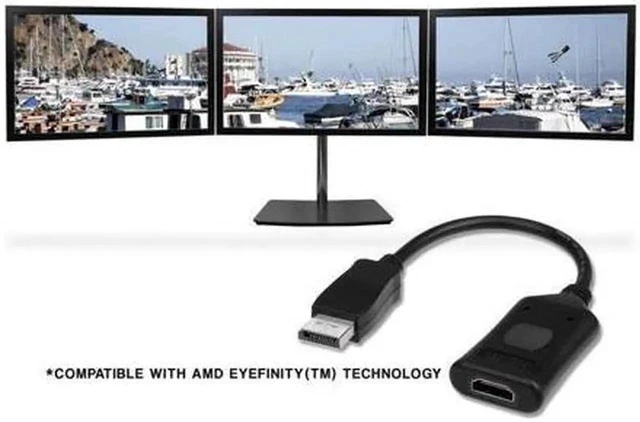 Alt view image 3 of 6 - DisplayPort to HDMI Active Adapter