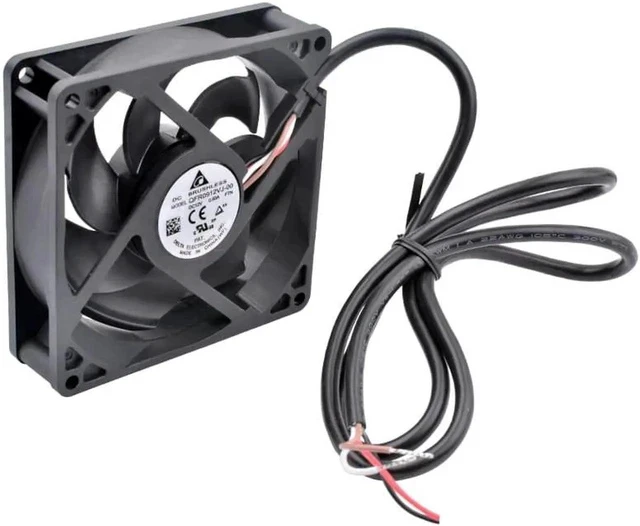 Alt view image 4 of 6 - QFR0912VJ-00 FTN 9cm 92mm fan 92x92x25mm DC12V 0.60A 4 lines high-volume cooling fan for server chassis