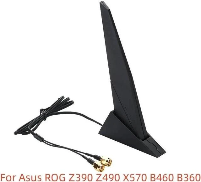 Main image of For ROG Z390 Z490 X570 B460 B360 motherboard WiFi 6 WiFi 5 2T2R Dual Band Moving Antenna Network Card Antenna