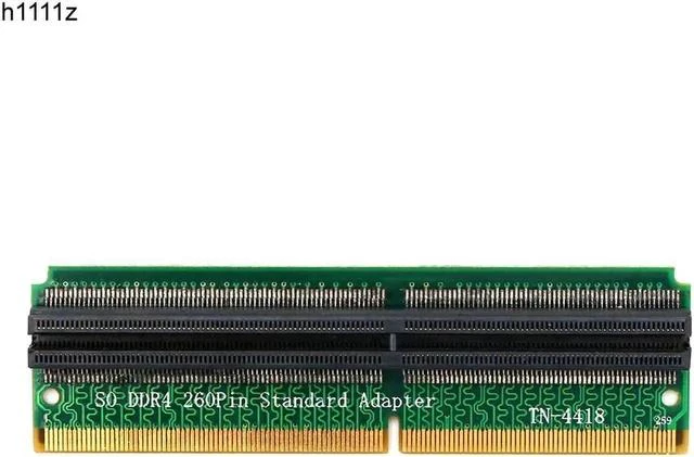 Main image of Add On Cards DDR4 SO DIMM Adapter Memory Riser Card SO DDR4 260Pin Memory Test Protection Adapter Connector for Laptop PC