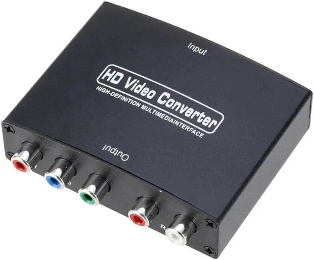 Main image of 1080P HD Video Converter HDMI-compatible To YPBPR Component R/L Audio Adapter for TV PC Set-Top Box Computer Accessories