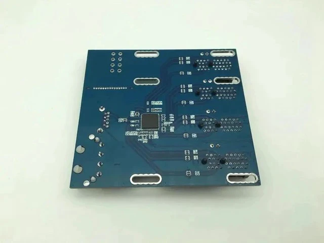 Alt view image 4 of 6 - aad in card PCIe 1 to 4 PCI express 1X slots Riser Card Mini ITX to external 4 PCI-e slot adapter PCIe Port Multiplier Card