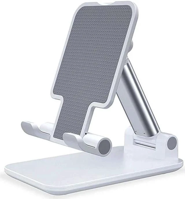 Main image of UniversalT9 Desktop Phone Holder Stand for IPhone IPad Adjustable Tablet Foldable Table Phone Desk Stand Holder Compatible with All Phone iPhone iPad Tablet 4-12.9Inches Desktop