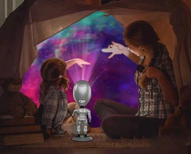 Alt view image 5 of 5 - Gemdeck Alien Galaxy Star Projector Nebula Night Light LED Starry Sky Projector