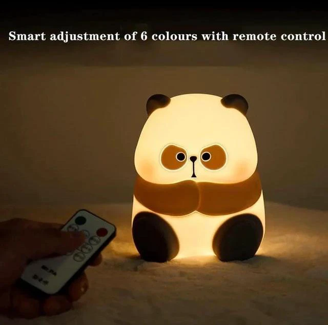 Alt view image 3 of 3 - Gemdeck Panda Night Light for Kids, Panda Gifts, Cute LED Lamps for Bedroom