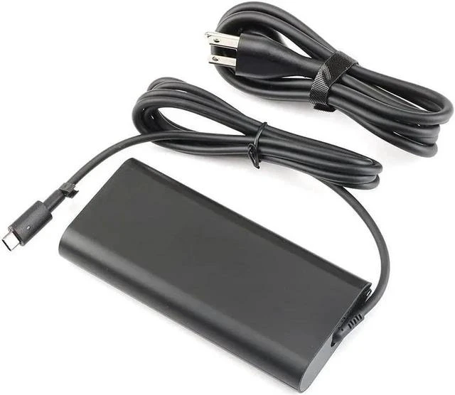Main image of New 130W USB C Type C AC Power Adapter Dell Laptop Charger Replacement for Dell Precision 5530 2in1 Dell XPS 15 2in1 9575 DA130PM170 HA130PM170 0K00F5 K00F5 0M0H25 M0H25 T4V18 Laptop Power Cord