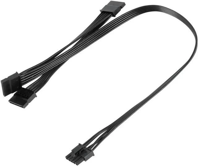 Main image of 5 Pin To 3 SATA Hard Drive HDD Power Cable Only for Cooler Master V550 V650 V750 V850 V1000 V1000 Modular Power Supply