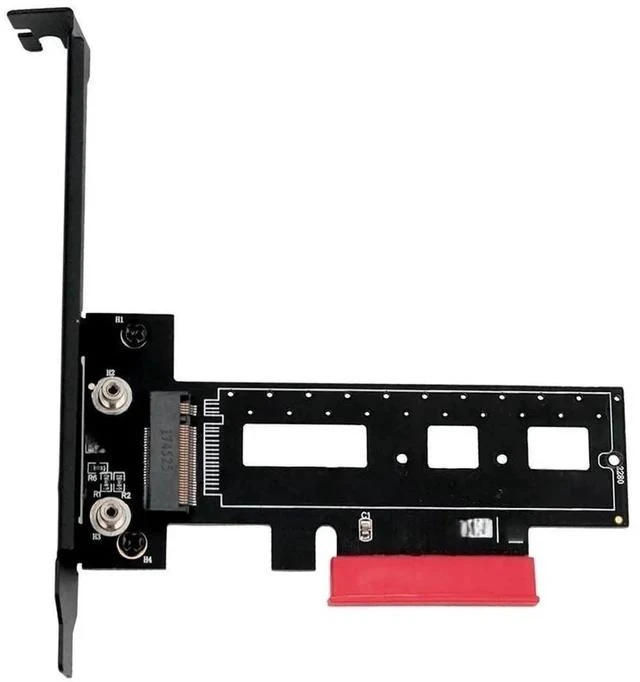Main image of FOR PCIE to M2 Adapter PCI Express 3.0 X4 to M.2 NVME SSD M KEY PCIE M2 Riser Card Adapter + Low Profile Bracket M.2 Heatsink