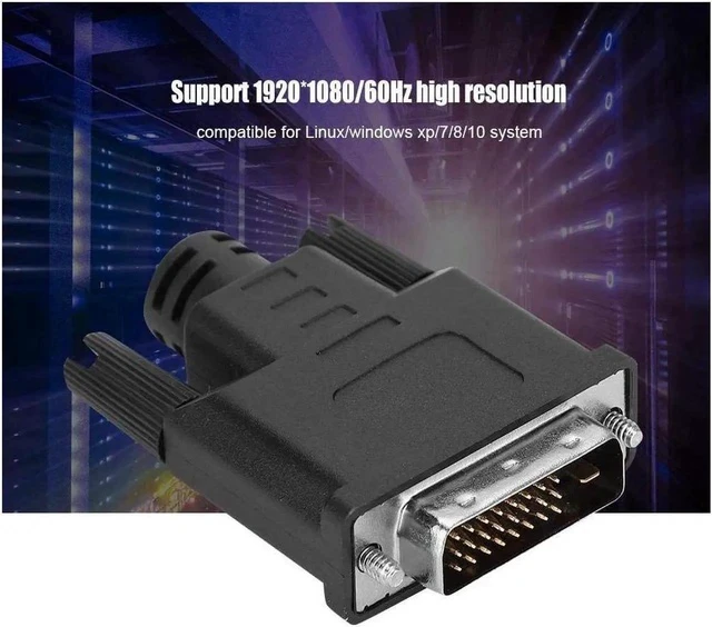 Alt view image 6 of 7 - DVI Virtual Display,1920 1080 / 60Hz DVI Virtual Display Adapter DVI Headless Display,No Need for Driver, Plug and Play