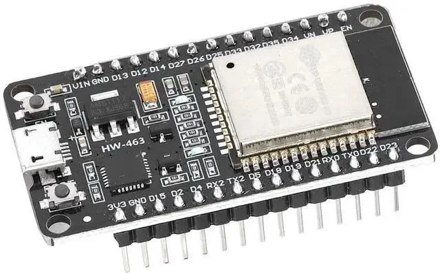Main image of WiFi Bluetooth Module Development Board for HW-463 ESP32, Support UART, SPI, SDIO, I2C, PWM, I2S, IR, ADC, DAC