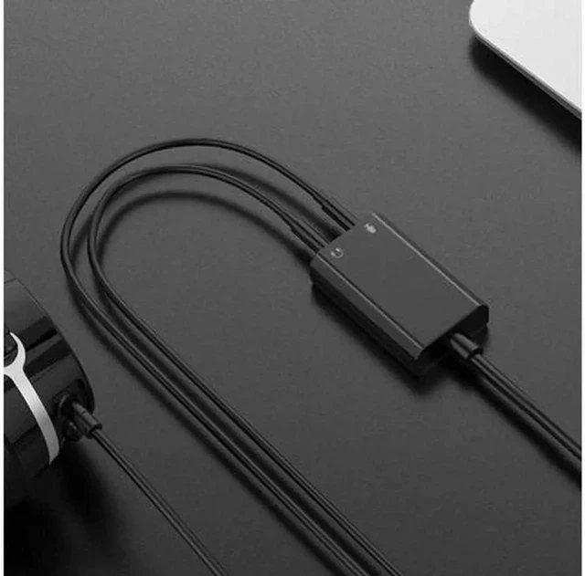Alt view image 5 of 7 - External USB Sound Card 3.5mm Headset Microphone Adapter USB to 3.5mm Jack Audio Headset Microphone Earphone Cable Adapter