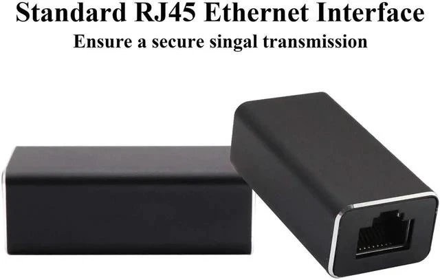 Alt view image 4 of 7 - RJ45 Coupler, Metal Shell RJ45 Female to Female Ethernet Extension, LAN Connector Inline Network Connectors for Cat7/Cat6/Cat5e/Cat5 Ethernet Cable (2 Pack)