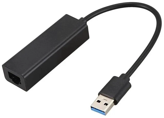 Alt view image 7 of 12 - AJMRTC Aluminum Shell USB 3.0 to Gigabit Ethernet Adapter, ASIX AX88179 Chipset 1000Mbps RJ45 LAN Dongle, Driver-Free Plug & Play for Network Switch, Windows PC, MacBook Laptop
