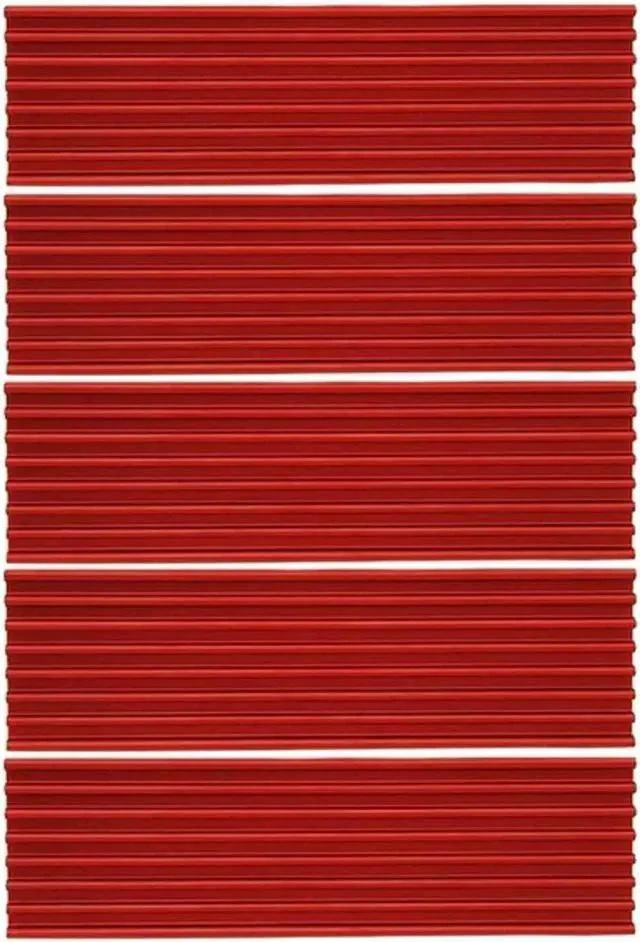 Main image of 5PCS M.2 Heatsink SSD Aluminium Alloy PCI-E NVMe M.2 2280 SSD Heatsinks Radiator PC Cooling Heat Dissipation Radiator Red Color