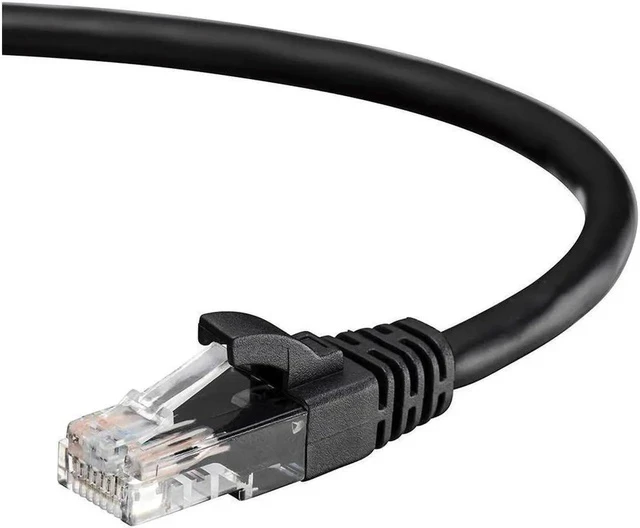 Alt view image 2 of 5 - CAT 6 Ethernet Cable (1.5 Feet) LAN, UTP (18 inch) CAT6, RJ45, Network, Patch, Internet Cable - 6 Pack (1.5 ft)