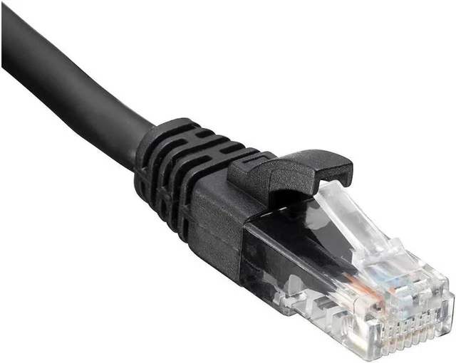 Alt view image 5 of 5 - CAT 6 Ethernet Cable (1.5 Feet) LAN, UTP (18 inch) CAT6, RJ45, Network, Patch, Internet Cable - 6 Pack (1.5 ft)