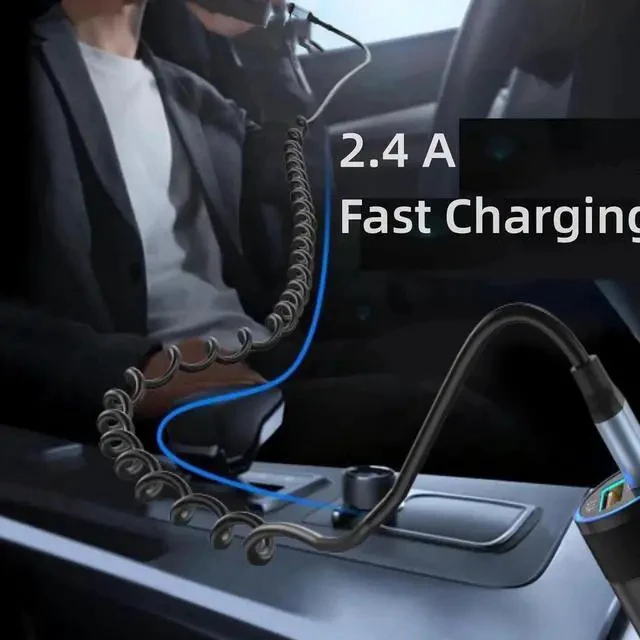 Alt view image 3 of 6 - Coiled USB C to Lightning Cable 2Pack USB Type C to Lightning Cable Retractable iPhone Charger Cord for Car Short USBC iPhone Charger for iPhone14/13/12/11 Pro Max/XS MAX/XR/XS/X/8/7/Plus/6S iPad