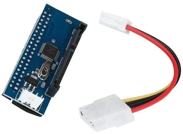 Main image of FOR IDE to SATA Adapter HDD 3.5 IDE to SATA Hard Disk Converter PATA IDE 39/40Pin to SATA 22Pin Hard Drive Connector with Data Cable