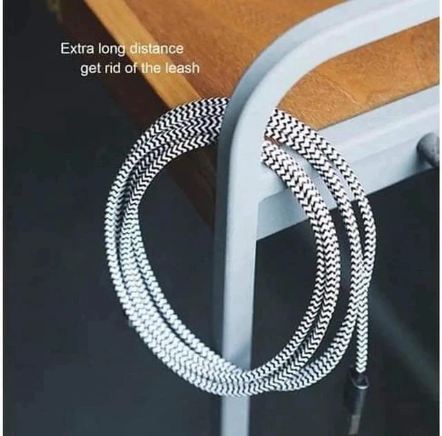 Alt view image 2 of 6 - Micro USB Cable 10ft 3Pack by High Speed 2.0 USB A Male to Micro USB Sync Charging Nylon Braided Cable for Android Phone Charger Cable Tablets Wall and Car Charger Connection